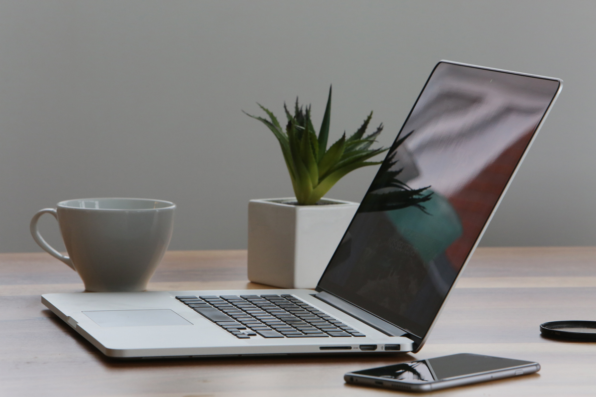 Work Desk with Items