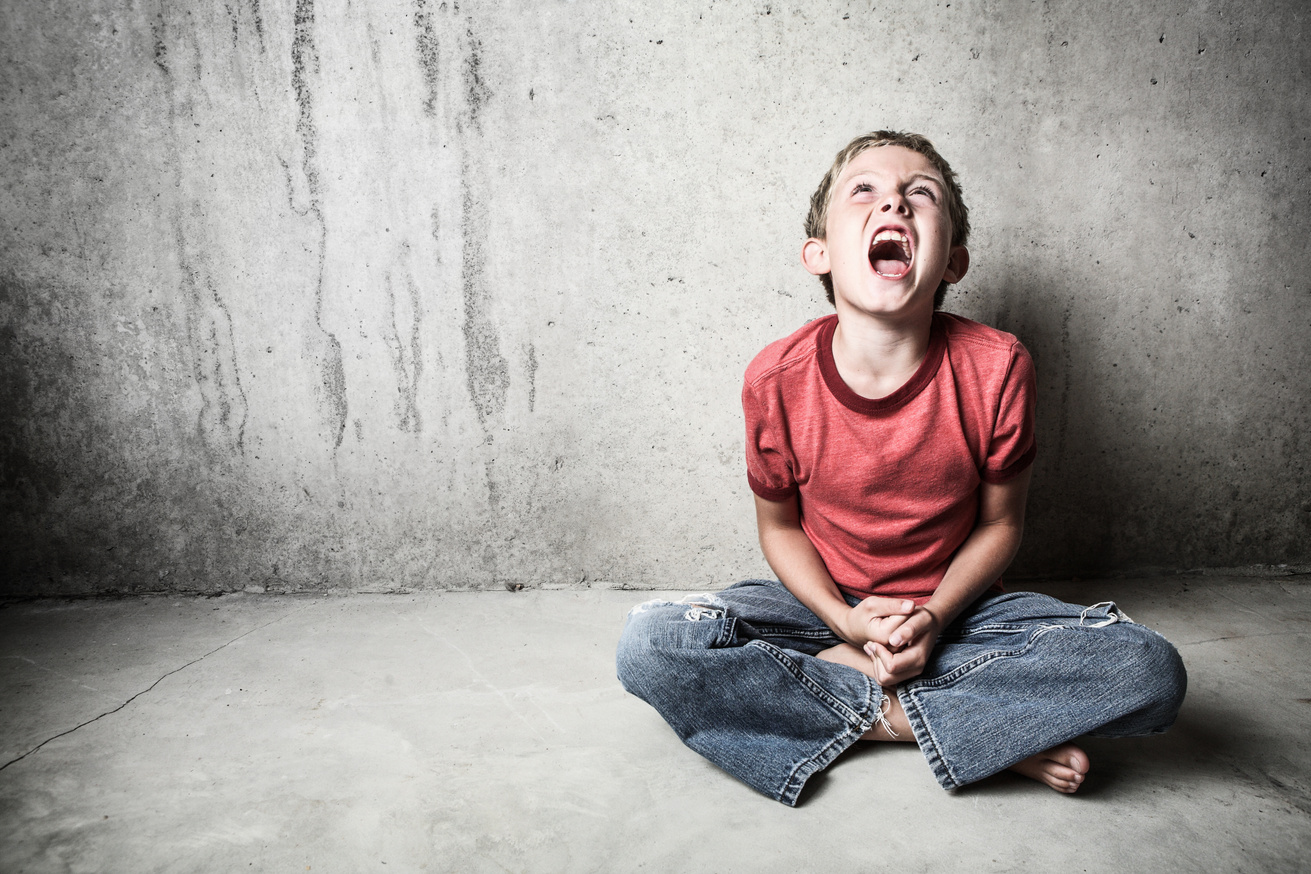 Angry Child Yelling